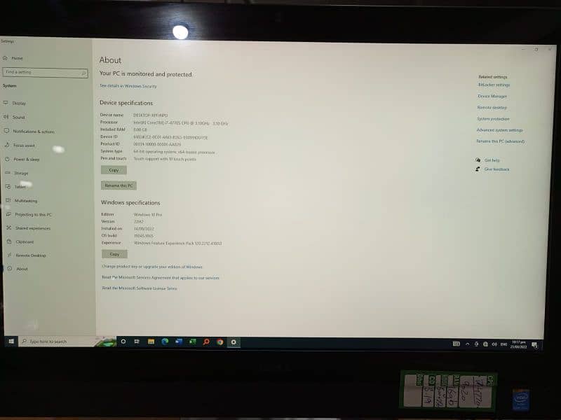 Dell Optiplex 9010,9020 All in One,ci3, i5,i7 gen 3rd and 4th,8/500hdd 4