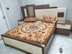 selling furniture set with mattress 2door almari ha 0