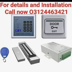 Electric Card And Code magnetic type Access Control door lock office