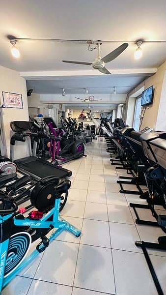 Commercial treadmill,Elliptical,recumbent,gym equipment available/Gym 15