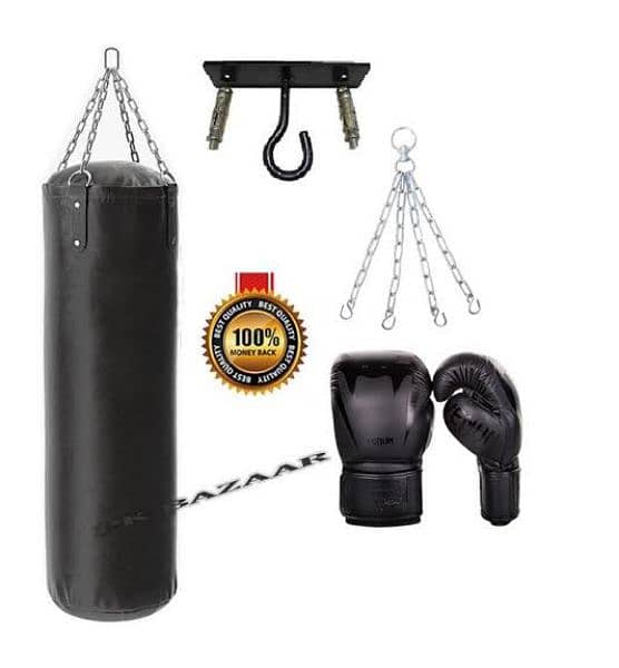 Boxing Sand bag filled, Unfilled 2,3,4,5,6ft 3