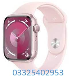 Apple watch series 9 45mm  pink sport band pinpacked 0