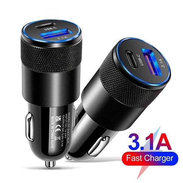 Car Mobile Charger - Fast charger 0