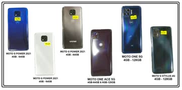 Motorola Model One 5G, One Ace 5G, G Power 2021, Keypad Vgo Tel, itel