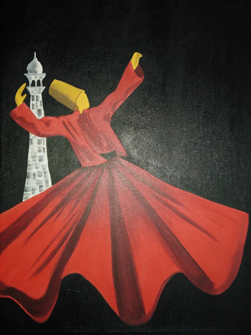 Sufi Oil Painting 0