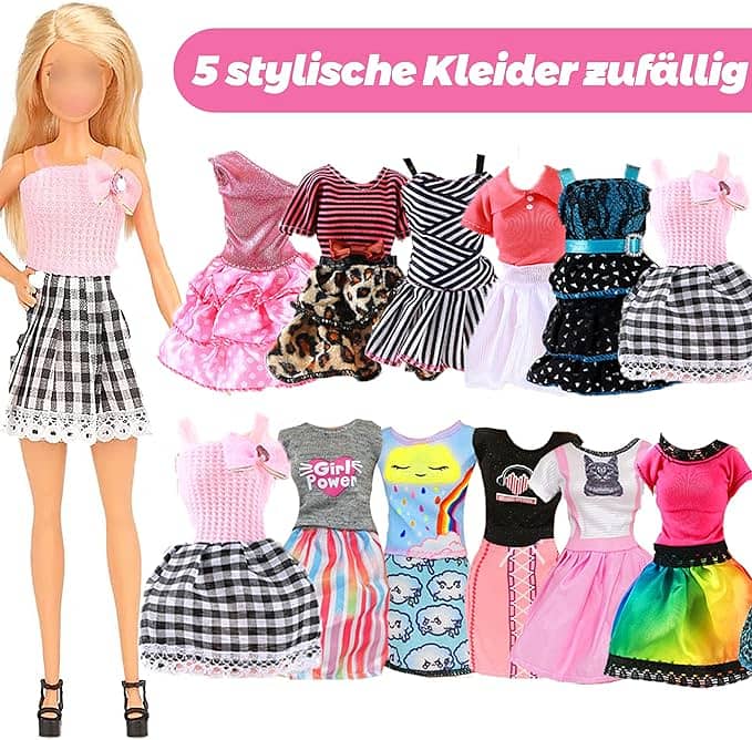 38 Clothes for Barbie Dolls Accessories, c190 3
