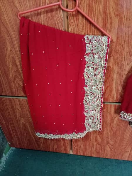 New branded fully work bridal lehnga 10