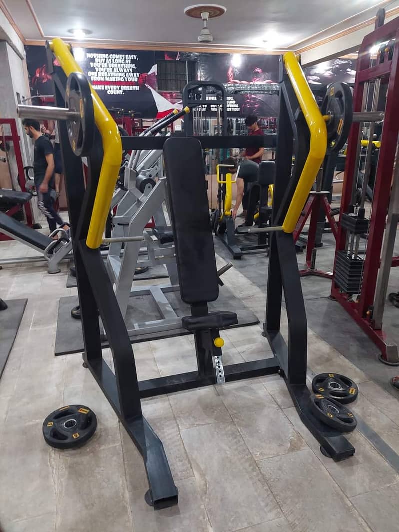 GYm Machines Commercial Free weight Chest 0