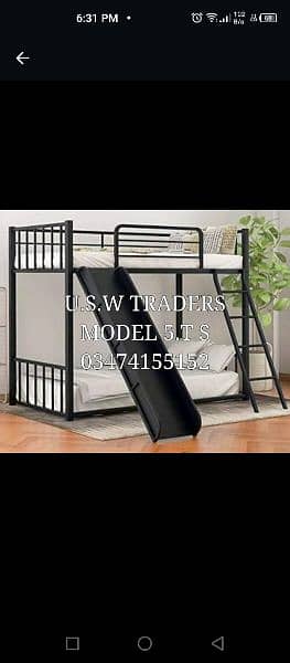 Bunk beds double triple export quality available stock 9