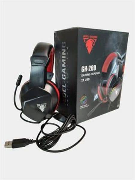 Gaming Headphones with Microphone Jedel GH 269 Gaming Headphones 1
