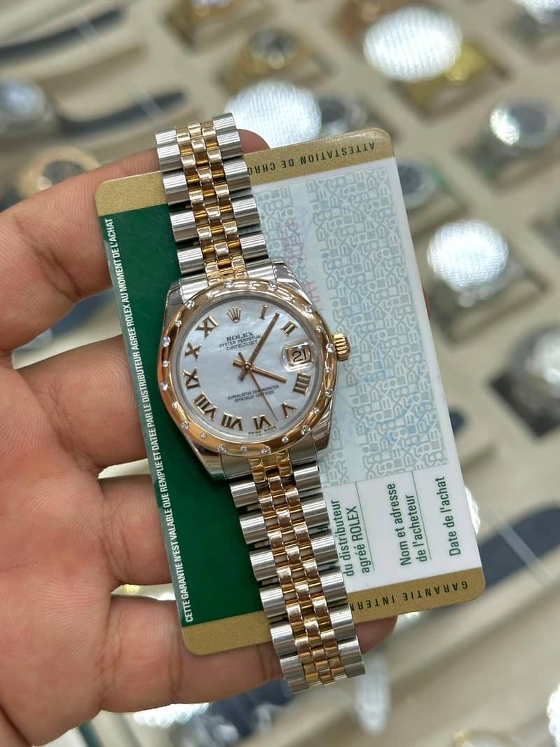 AUTHORIZED BUYER ROLEX OMEGA CARTIER CHOPARD PIAGET RM IWC ZENITH VC 15