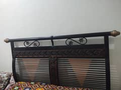 Wrought Iron Double Bed. Price is Negotiable.