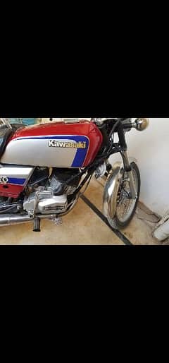 sell kawasaki Gto 125cc mint condition 1990 karachi number