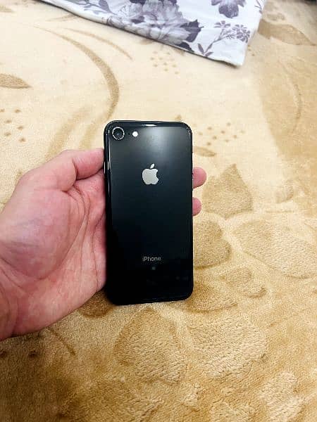 Iphone 8 with original battery, 81%  health and PTA Approved 1