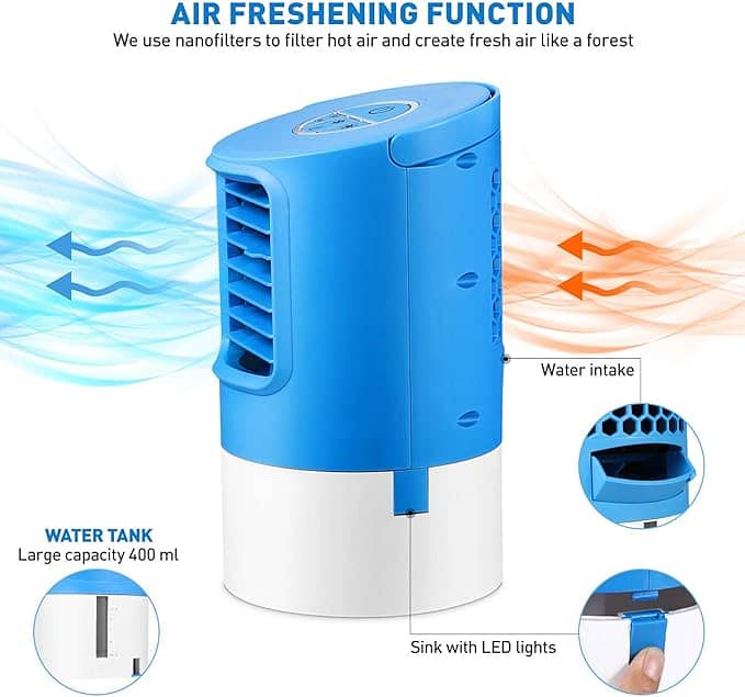 Portable Air Conditioners Fan, VOSAREA Personal Air Cooler mini c288 0
