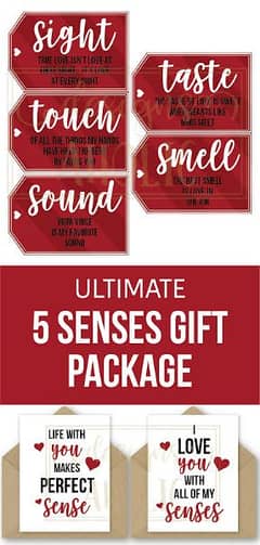 5 Senses Gift Basket