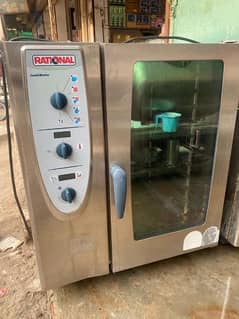 Convection baking oven Rational imported 10 trays LPG gas