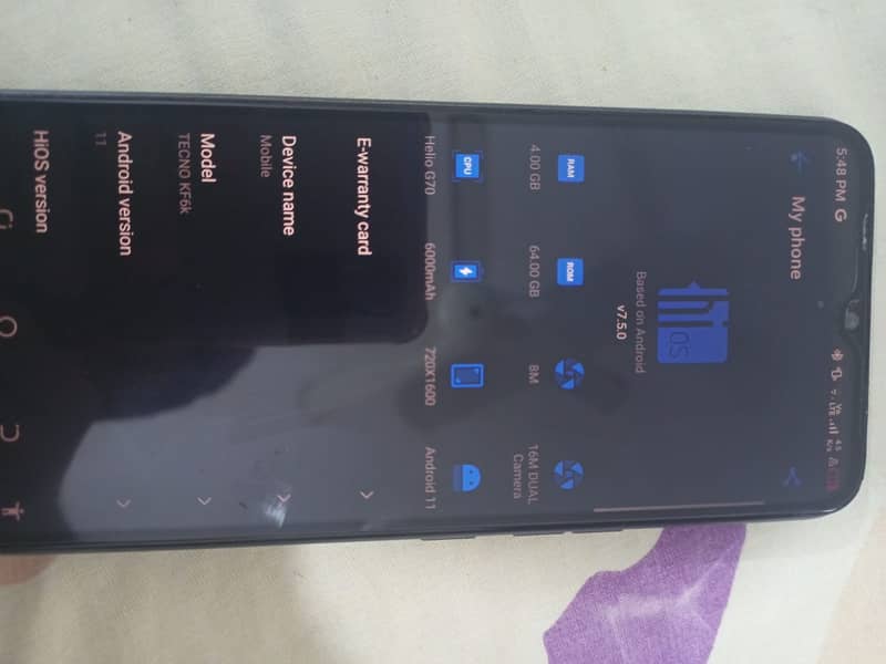 Tecno spark 7 4/64 in excellent condition 2