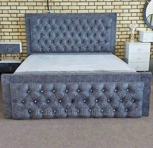 ROYAL HEAVY STYLE KING SIZE DOUBLE BED ONLY 24999 12