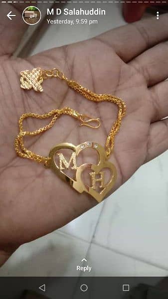 nam wale lockit gold plated 3