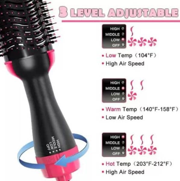 Hair Dryer Comb Brush for Women - Suitable for All Hair Types 5