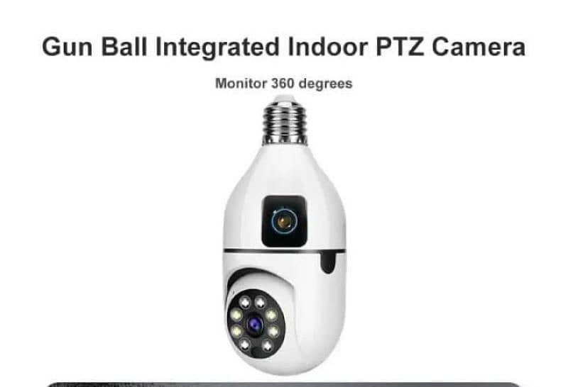 Led bulb camera IP wifi 3 antina camera CCTV camera 1