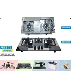 Gas Stoves/Chula and Hobs for Kitchen with/without Auto Ignition