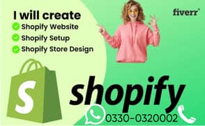 Fully Shopify Store Creation + Domain + Branding Logo