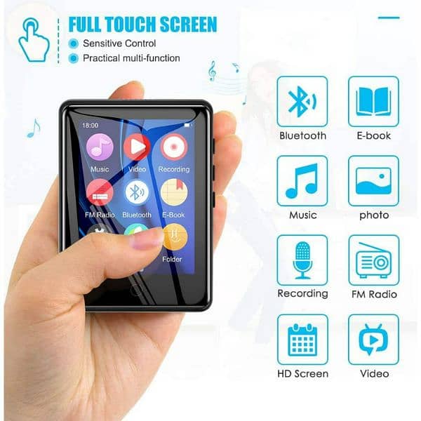 timoom mini tablet MP3 player mp4 with speaker 4