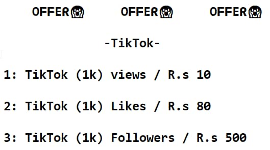 Instagram ,tiktok likes and followers 2