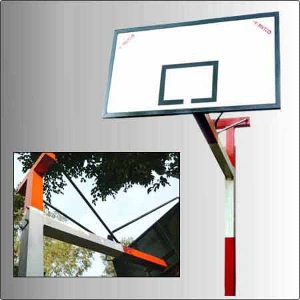 Basketball hoop stand With Adjustable height 1