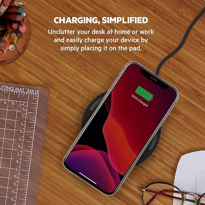 Belkin Quick Charge Wireless Charging Pad - 10W Qi A109 2