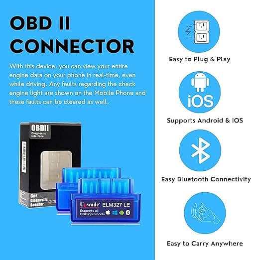 Car Diagnostic Scanner OBD Reader Bluetooth 4.0 with Low Energy A177 1