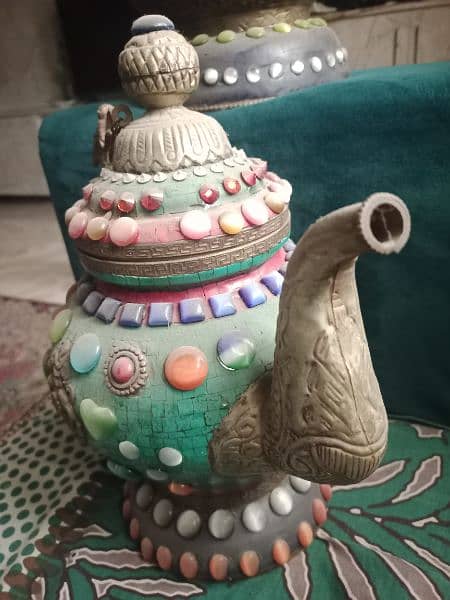 mughlia style old antique tea set for sale 1