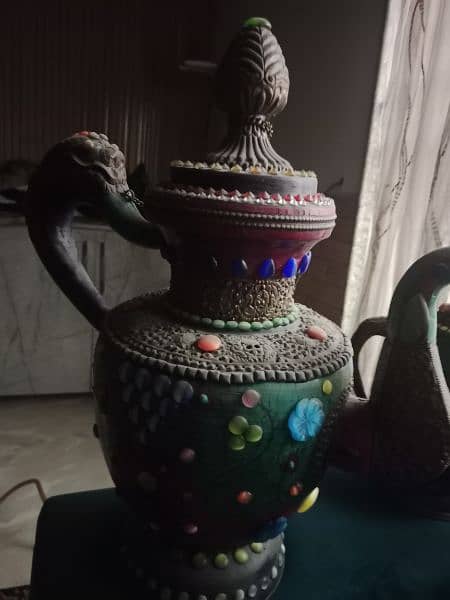 mughlia style old antique tea set for sale 6