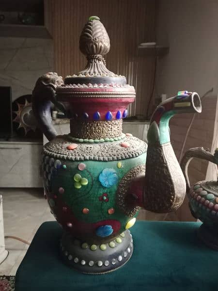 mughlia style old antique tea set for sale 14