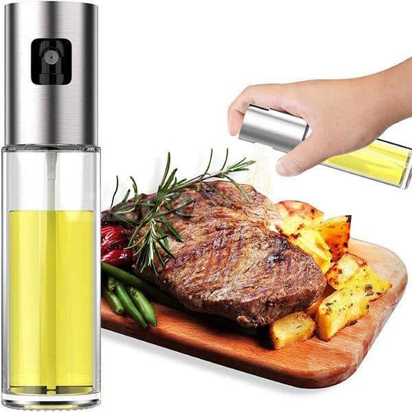 Oil Spray Bottle For Cooking (Glass) 6
