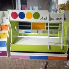Beautiful bunk bed for kids double bed