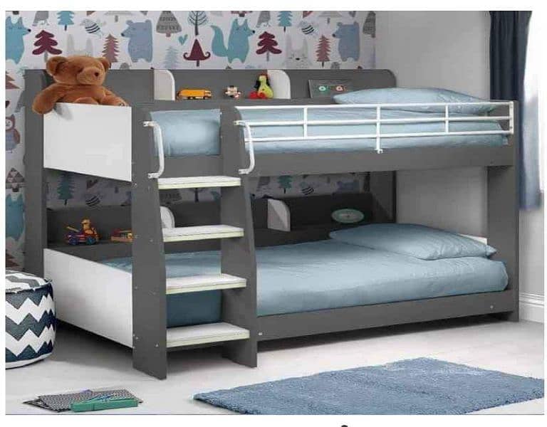Beautiful bunk bed for kids double bed 1