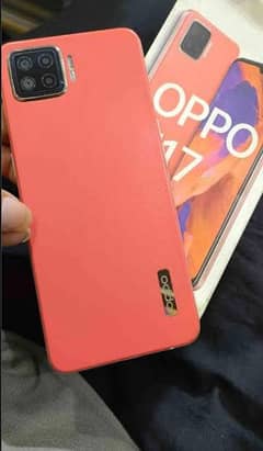 oppo f17 8/128 with box and original charger