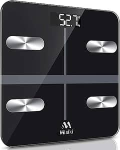 Misiki Digital Body Fat Scales Body Analysis Scales Bluetooth BMI a494