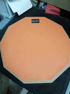 Drum practice pad, heavy ss stand