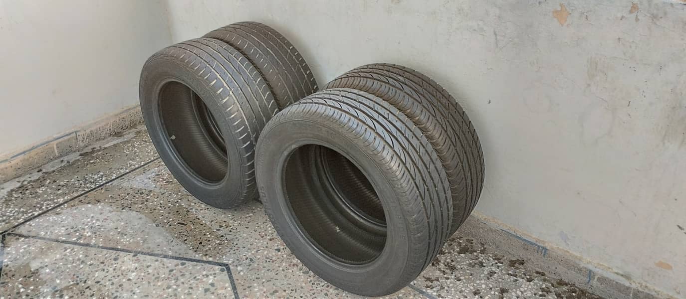 Tyres 215/55 R-16 Almost New Condition 0
