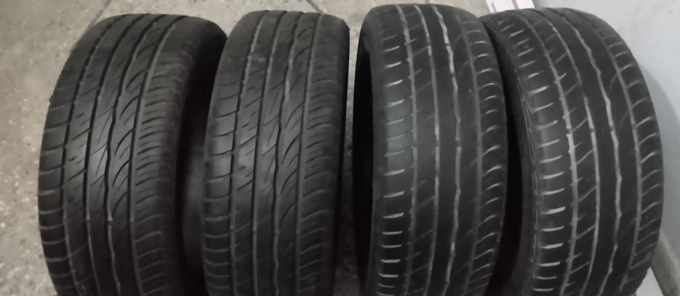 Tyres 215/55 R-16 Almost New Condition 10
