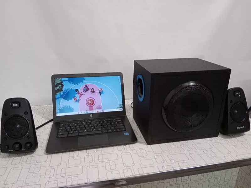 Logitech Z623 35hzDEEP BASS WOOFER HOME THEATER SOUND SYSTM 1