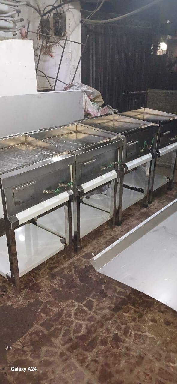Display counter , bakery counter, working table ,dough mixer/hot plate 12