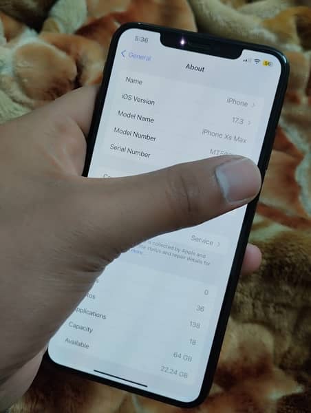 Iphone Xs Max  Dual Pta approved 1