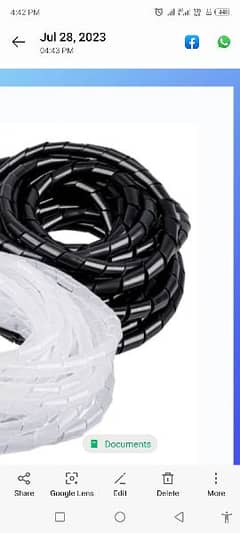 flexible spiral pipe wire safety