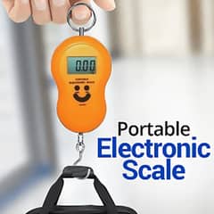 50kg Weight Scale Portable Hanging Digital Scale  Business Traveling