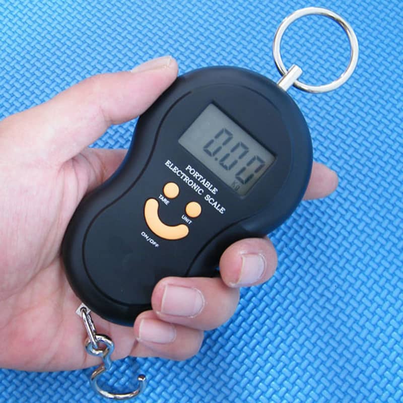 50kg Weight Scale Portable Hanging Digital Scale  Business Traveling 3